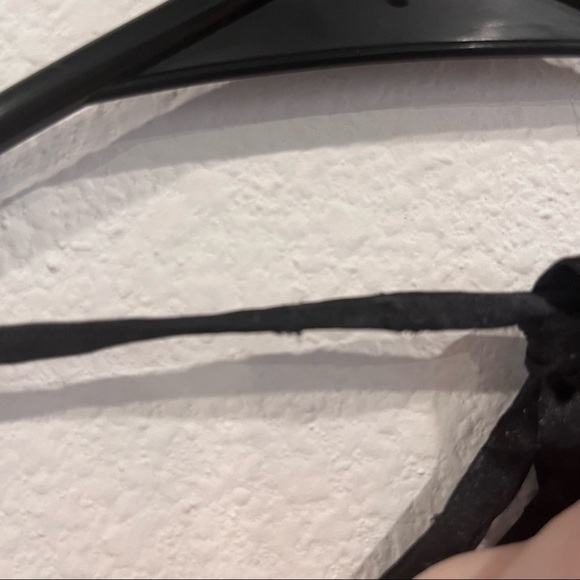 Ceremony by Joanna August black lace halter wrap dress size large - Picture 6 of 6